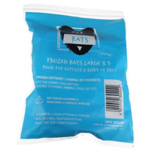 Frozen Large Rats